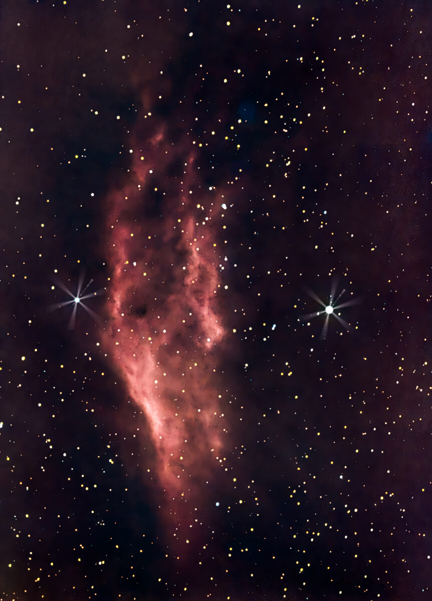 Nébuleuse de californie