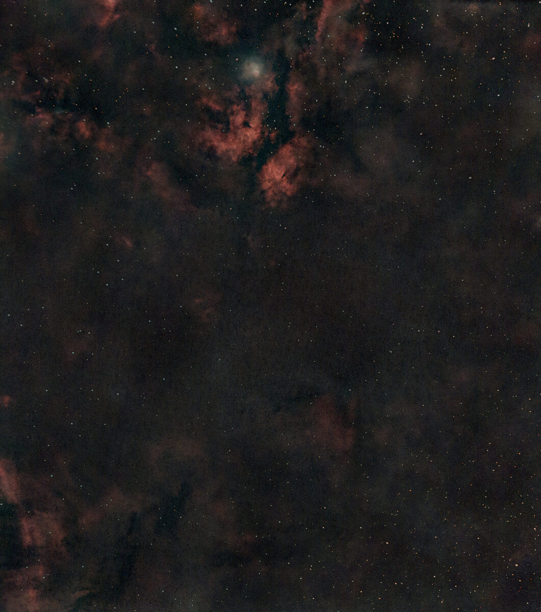 Nébuleuse d’amérique du nord NGC 7000